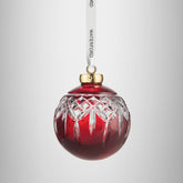 Lismore Bauble Ornament Red